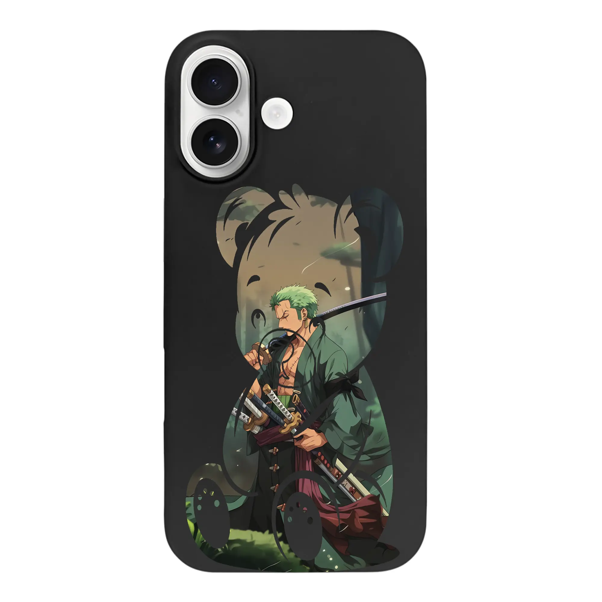 ワンピース グッズ ロロノア・ゾロ - iPhone 17 シリーズ シリコンケース 薄型 耐衝撃 指紋防止 ソフトタッチカバー 精密フィット 傷防止 保護ケース iPhone 17/17 Air/17 Pro/17 Pro Max 対応